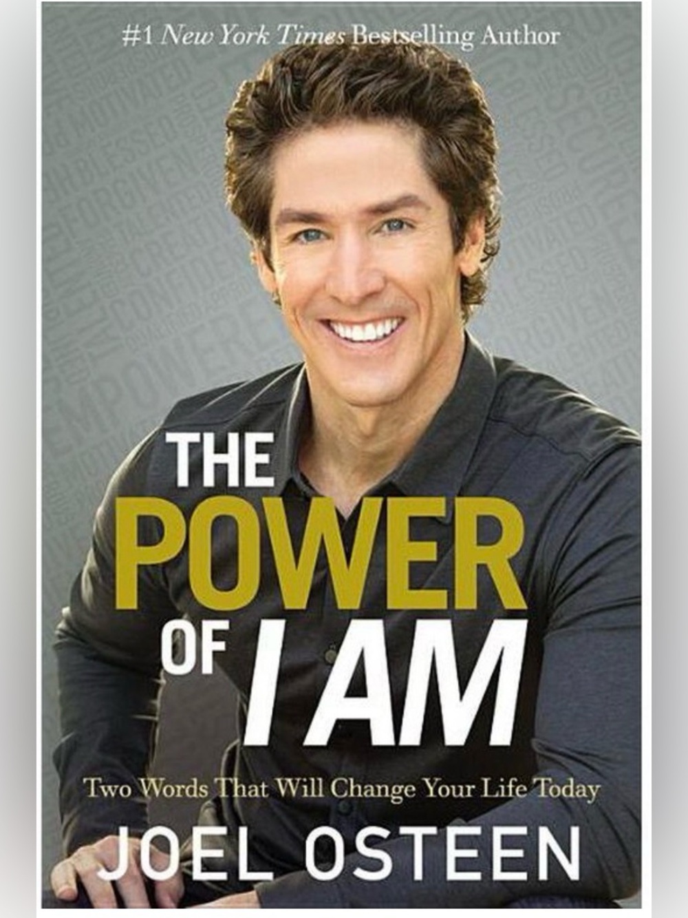 The Power of I AM Joel Osteen Hardcover Book